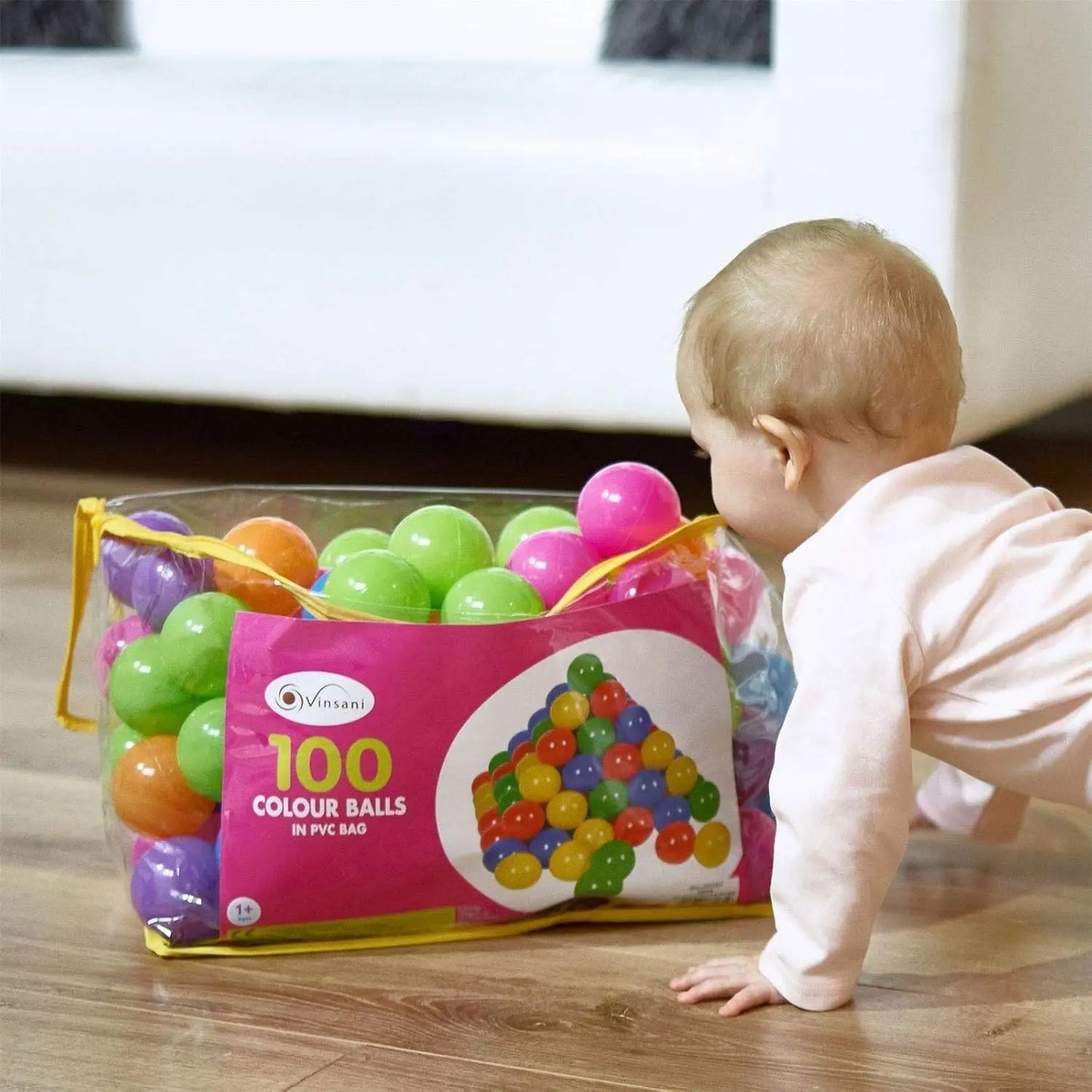 Premium Sensory Ball Pack (100pcs) CradleEase