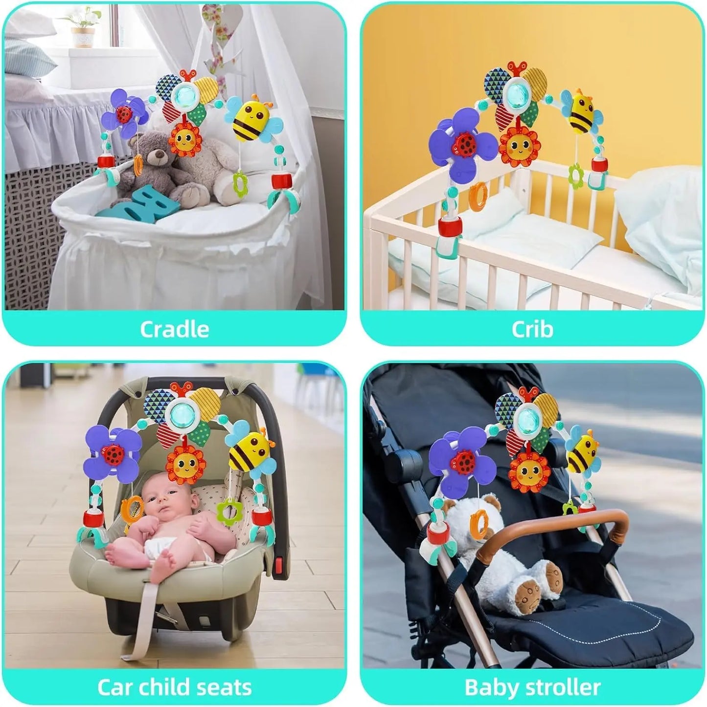 Plush Sensory Spiral Upgrade CradleEase